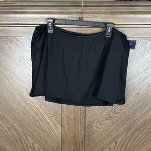 Chaps Plus Size Swim Skort Size 18